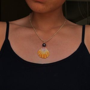 ❌SOLD❌ Sunrise Shell Necklaces